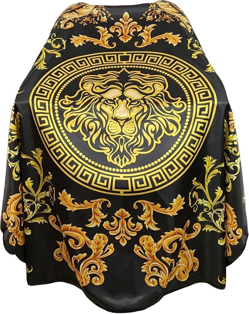 CapeshionPro Barber Capes for Men Hair Cutting Salon Capes with Snaps Hairdresser Gown Stylist Cape- 63”× 56” - Image 1